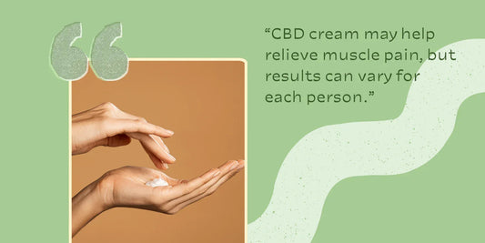 POUTEE Citrus CBD Cream for muscle pain relief