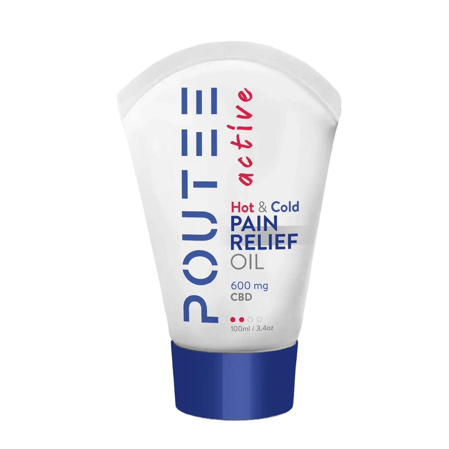 Hot + Cold Pain Relief Oil – 600mg CBD | Daily Recovery | Refill - POUTEE