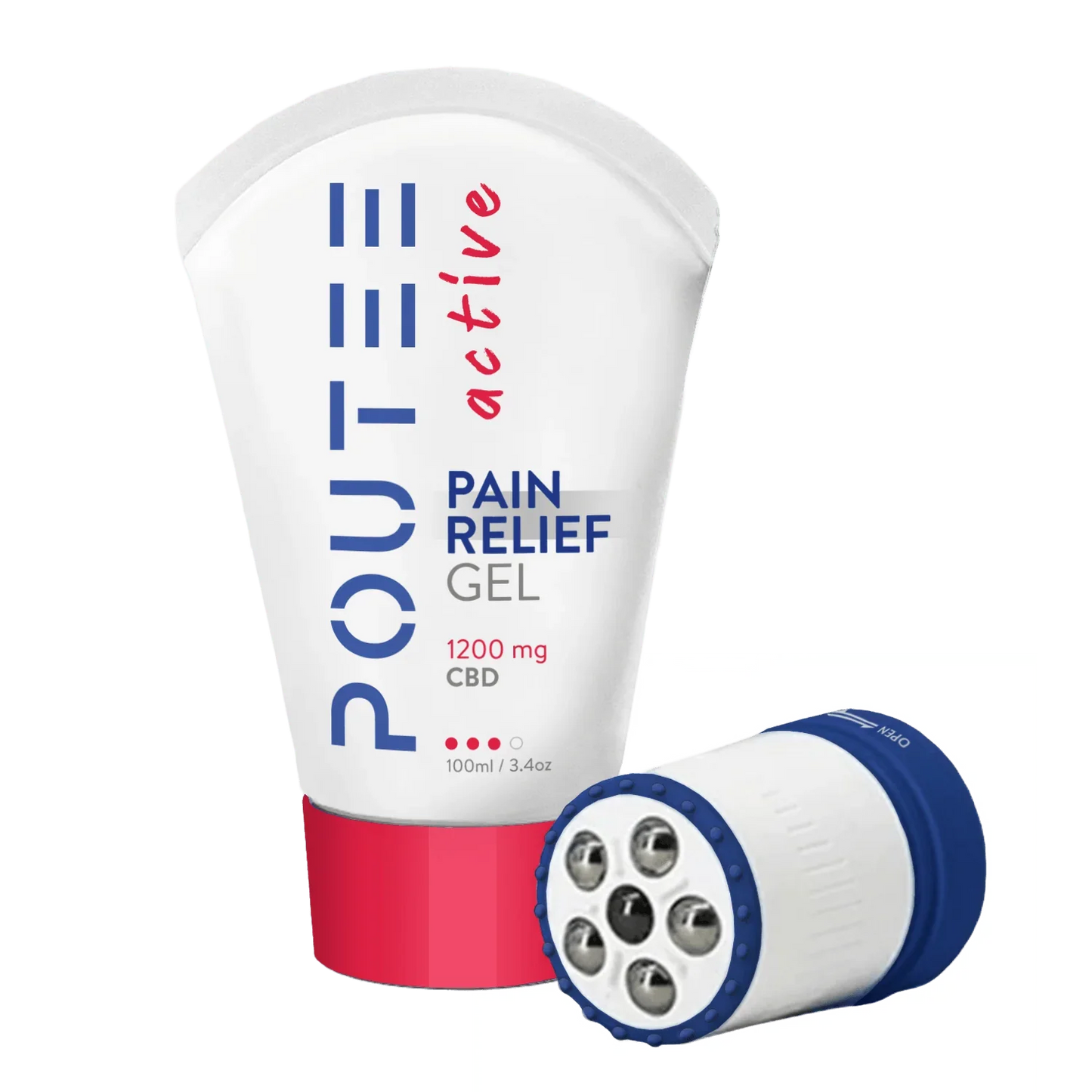 Pain Relief Gel – Starter Kit 1200mg CBD | Intense Recovery & Applicator