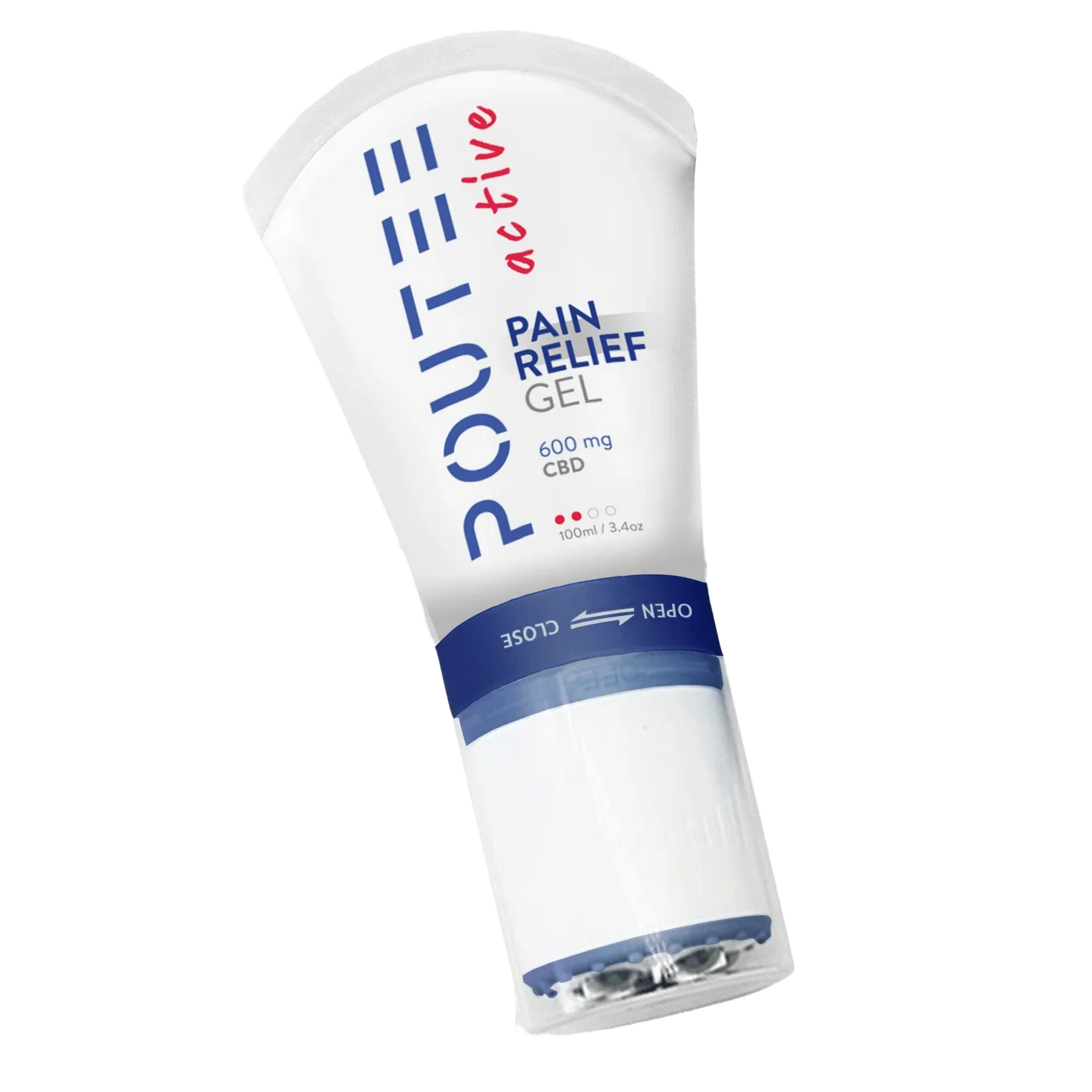 Pain Relief Gel – Starter Kit 600mg CBD with Applicator - POUTEE