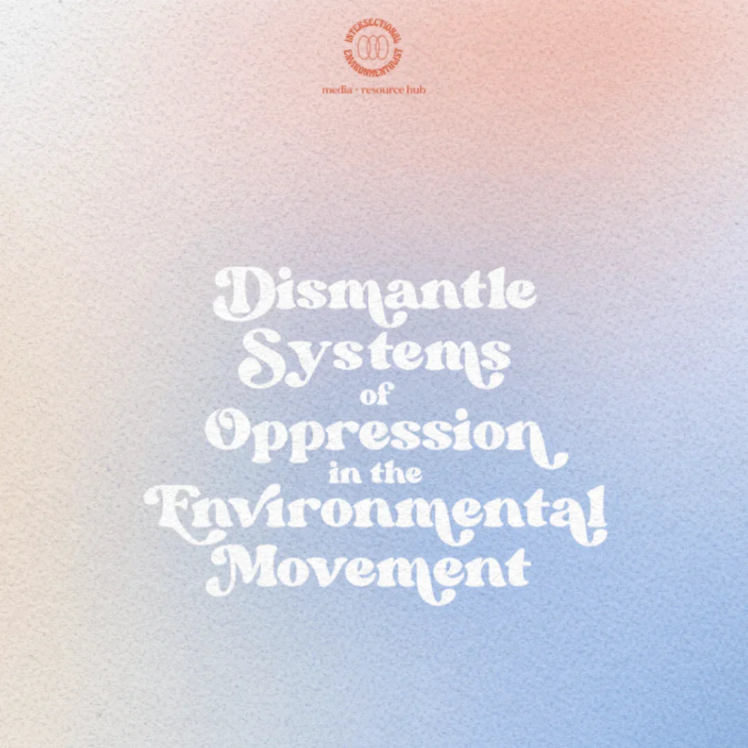 Intersectional Environmentalist - For the People - Donation - POUTEE