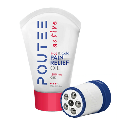Hot + Cold Pain Relief Oil – 1200mg CBD | Refill | Deep Comfort - applicator