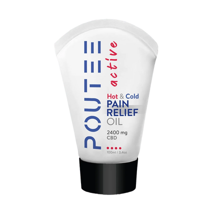 Hot + Cold Pain Relief Oil – 2400mg CBD | Refill | Intense Relief- POUTEE