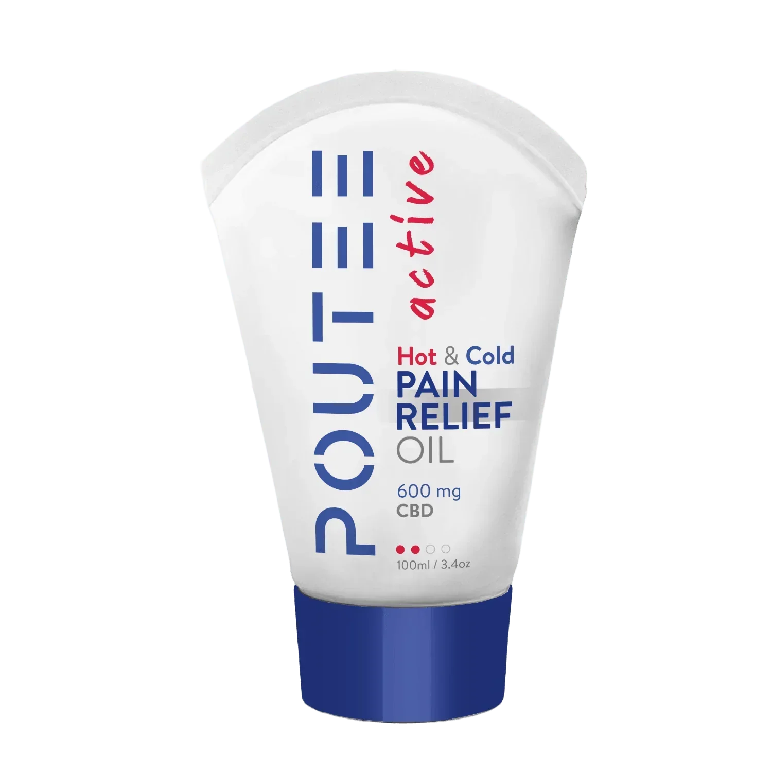 Hot + Cold Pain Relief Oil – 600mg CBD | Daily Recovery | Refill - POUTEE