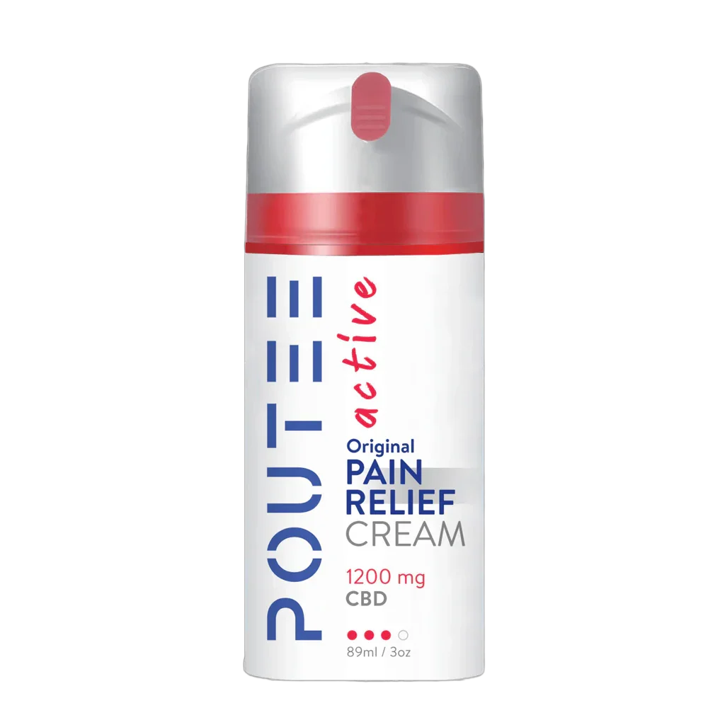 Original Pain Relief Cream 1200mg CBD – Soothe Muscles & Joints | POUTEE