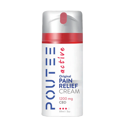 Original Pain Relief Cream 1200mg CBD – Soothe Muscles & Joints | POUTEE