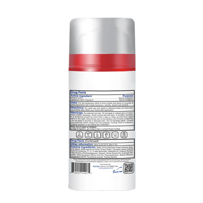 Original Pain Relief Cream – 600mg CBD | THC-Free - ingredients list