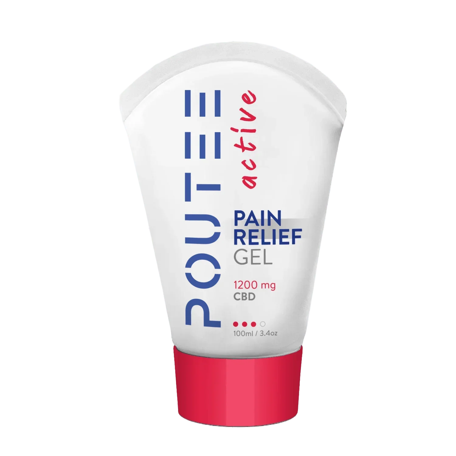 Pain Relief Gel 1200mg CBD | Intense Recovery  - POUTEE