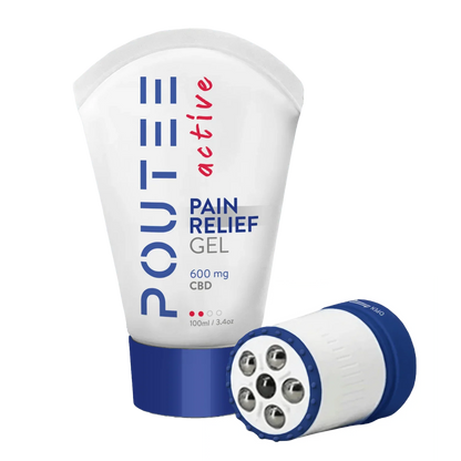 Pain Relief Gel – Starter Kit 600mg CBD with Applicator  - POUTEE